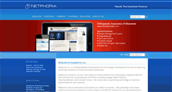 Desktop Screenshot of netphoria.com