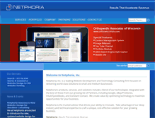 Tablet Screenshot of netphoria.com